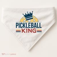 Pickleball King USA-Made Doggie Bandana thumb 0