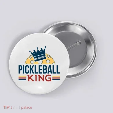 Pickleball King Button