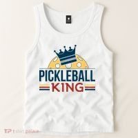 Pickleball King Tank Top thumb 2