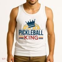 Pickleball King Tank Top thumb 3