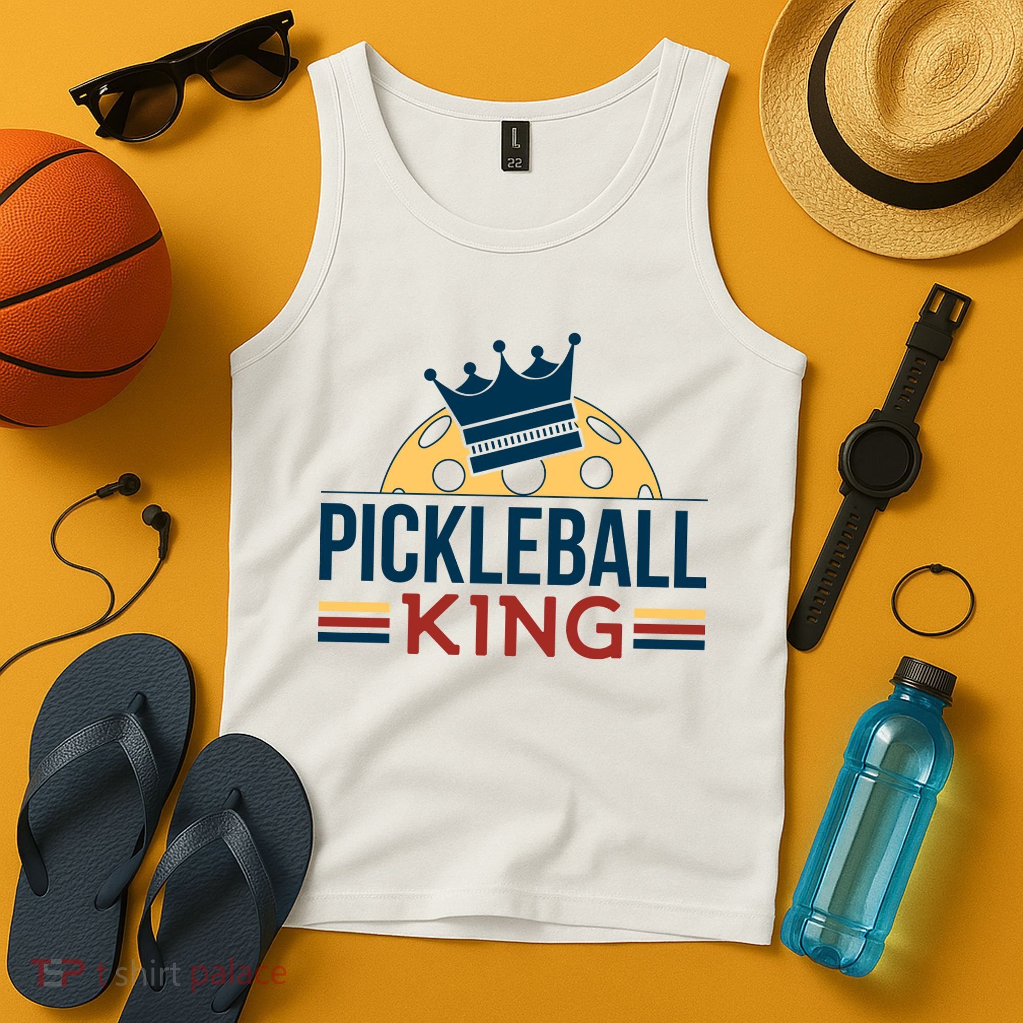 Pickleball King Tank Top