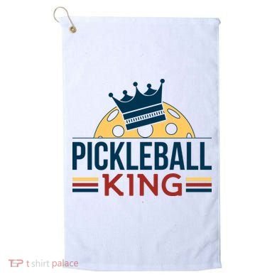 Pickleball King Golf Towel