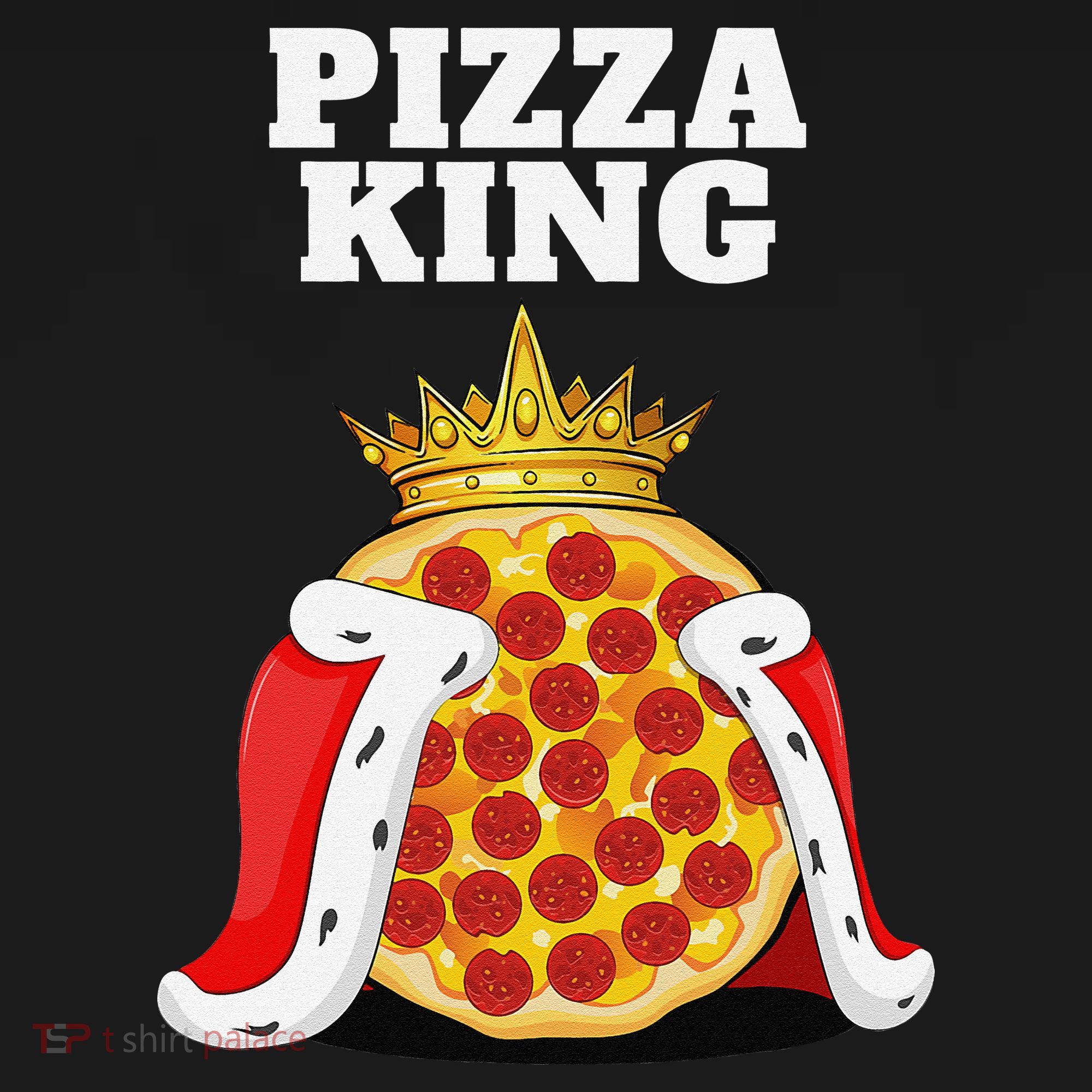 Pizza King Pizza Lover Cute Pizza Funny Foodie Women's Tank Top