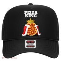 Pizza King Pizza Lover Cute Pizza Funny Foodie Hat thumb 0