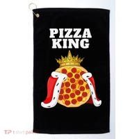 Pizza King Pizza Lover Cute Pizza Funny Foodie Golf Towel thumb 0