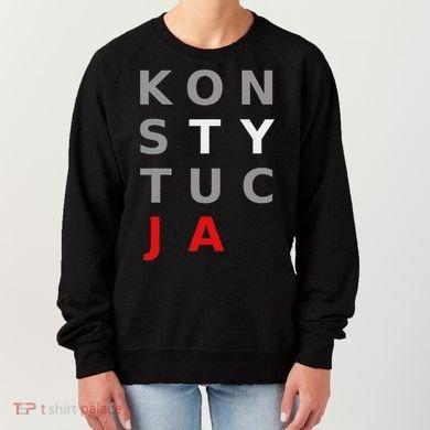 Polska Konstytucja Support Protest Koszulka Women's Sweatshirt