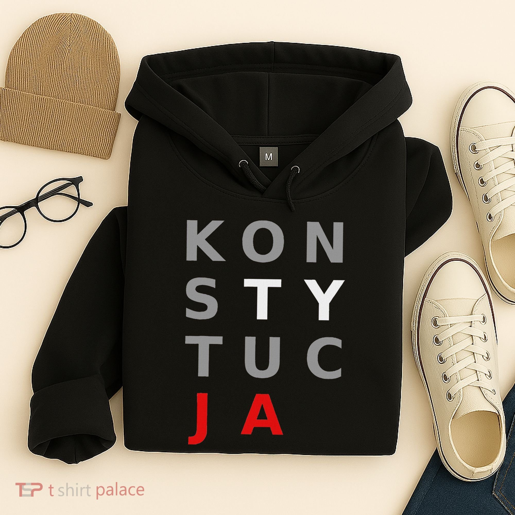 Polska Konstytucja Support Protest Koszulka Hoodie