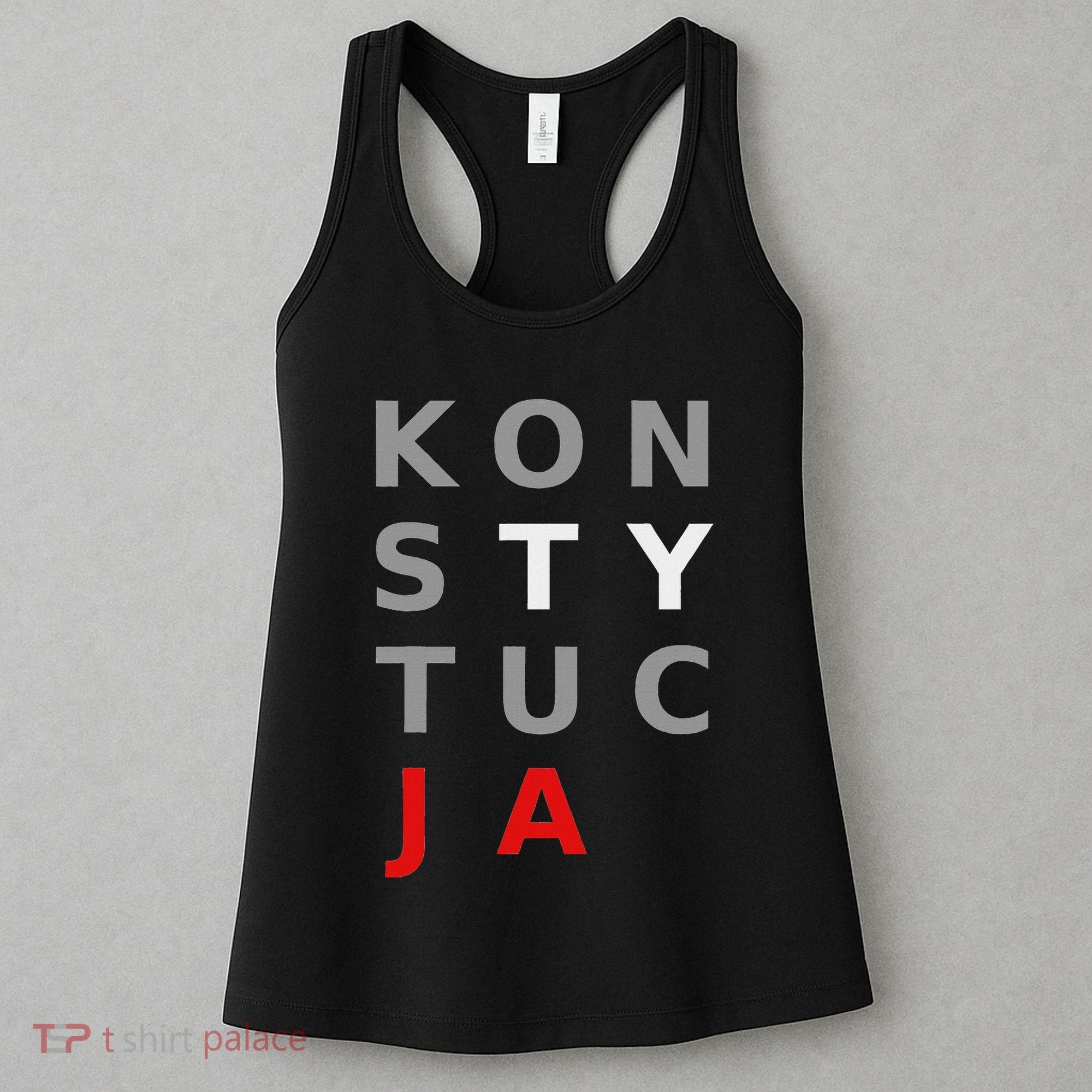 Polska Konstytucja Support Protest Koszulka Women's Tank Top