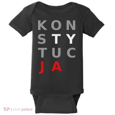 Polska Konstytucja Support Protest Koszulka Baby Bodysuit
