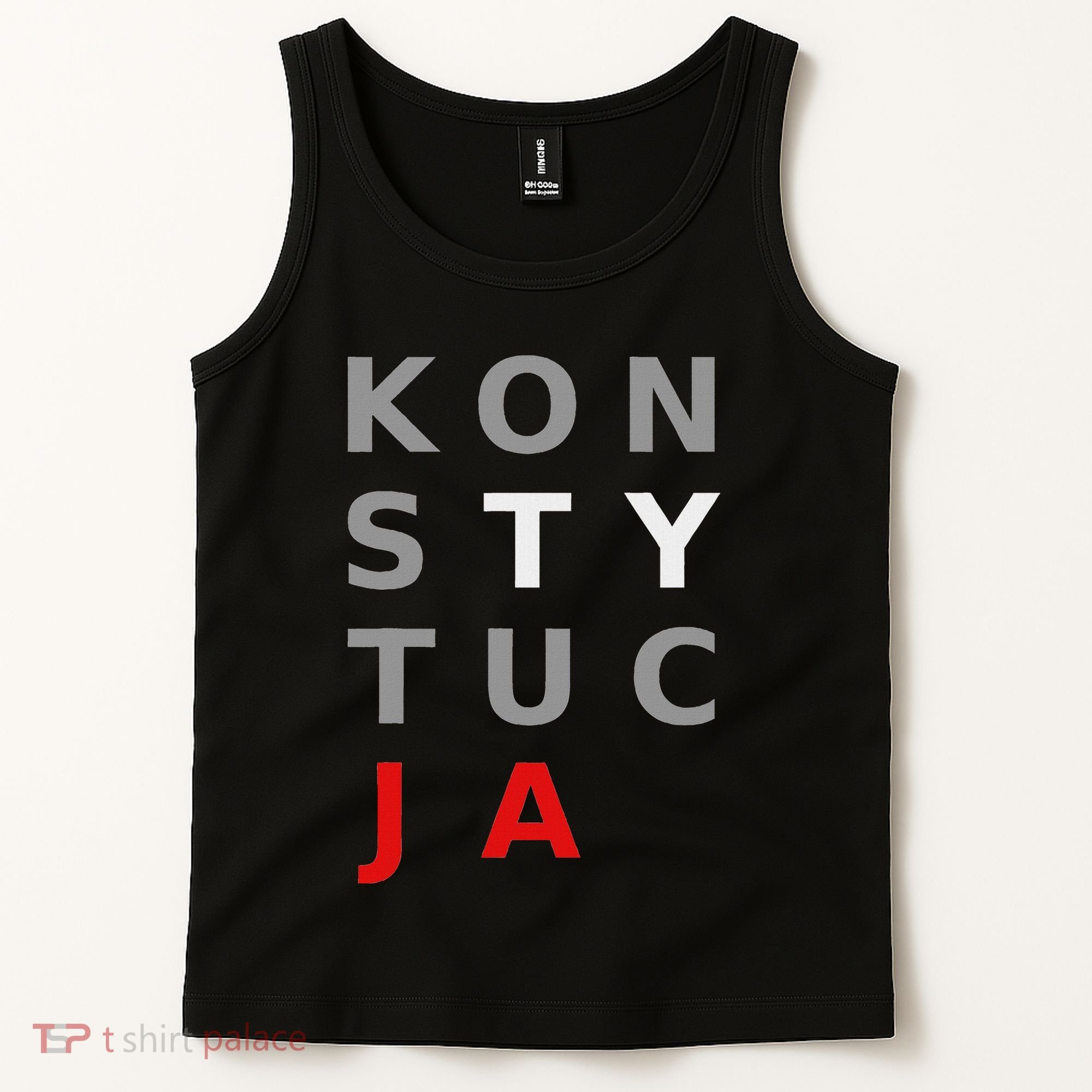 Polska Konstytucja Support Protest Koszulka Tank Top