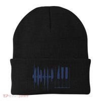 Piano Keys Sound Wave Keyboard Beanie thumb 0