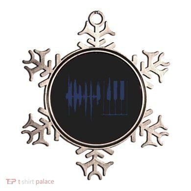 Piano Keys Sound Wave Keyboard Ornament