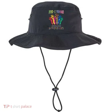 Pre K Squad Embracing Differences Autism SPED Teacher Bucket Hat