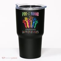 Pre K Squad Embracing Differences Autism SPED Teacher Tumbler thumb 0