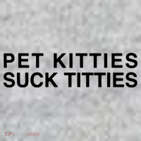Pet Kitties Suck Titties Joke The Baniff Cuffed Pom Beanie thumb 2