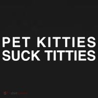Pet Kitties Suck Titties Joke Women's Hoodie thumb 2
