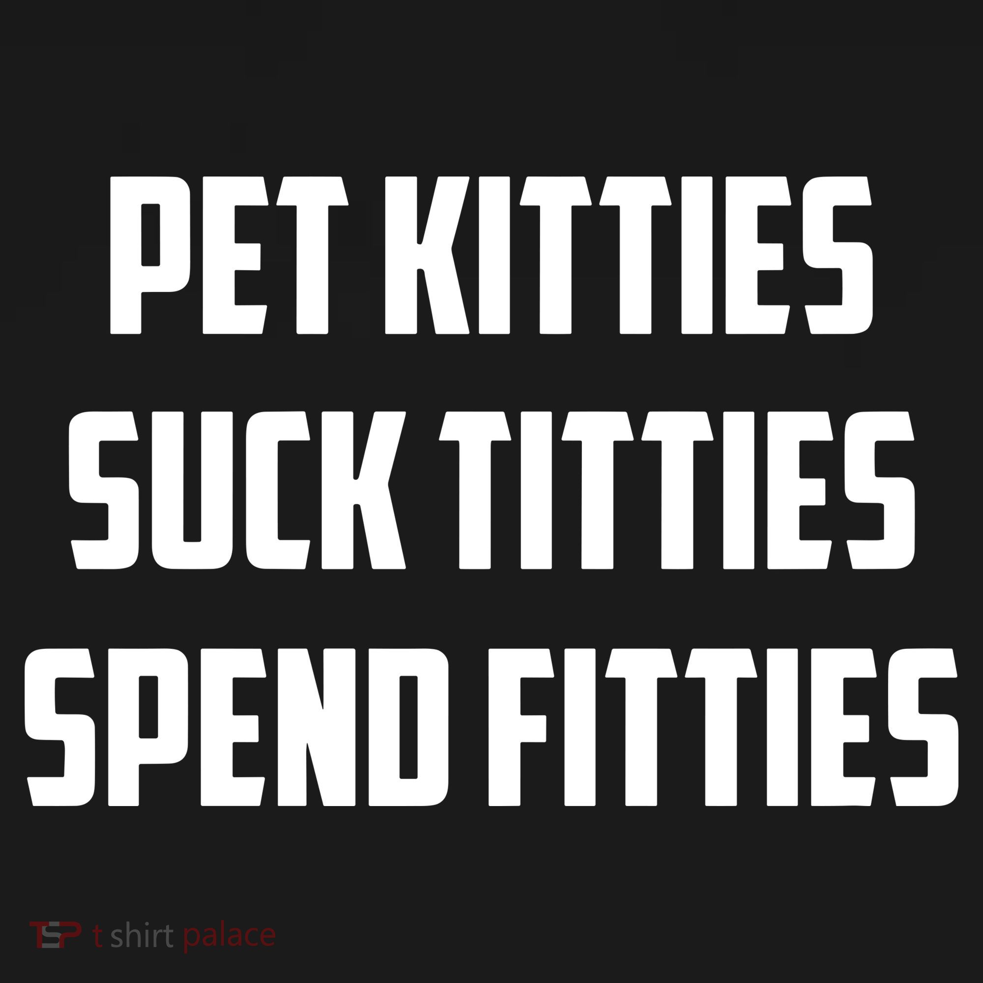Pet Kitties Suck Titties Spend Fitties Apron