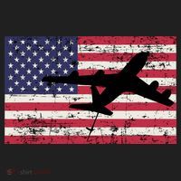 Patriotic Kc135 Stratotanker Jet American Flag Golf Towel thumb 3