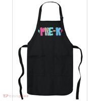 Pre K Teacher Student First Day Of School Back To School Apron thumb 0