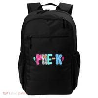 Pre K Teacher Student First Day Of School Back To School Backpack thumb 0