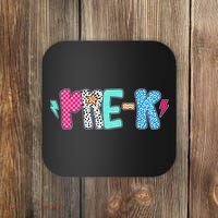 Pre K Teacher Student First Day Of School Back To School Coaster thumb 0