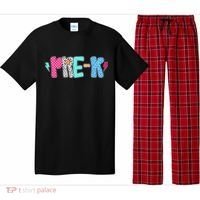 Pre K Teacher Student First Day Of School Back To School Pajama Set thumb 0
