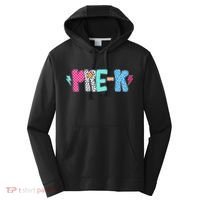 Pre K Teacher Student First Day Of School Back To School Performance Fleece Hoodie thumb 0