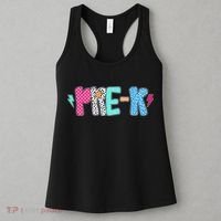 Pre K Teacher Student First Day Of School Back To School Women's Tank Top thumb 3