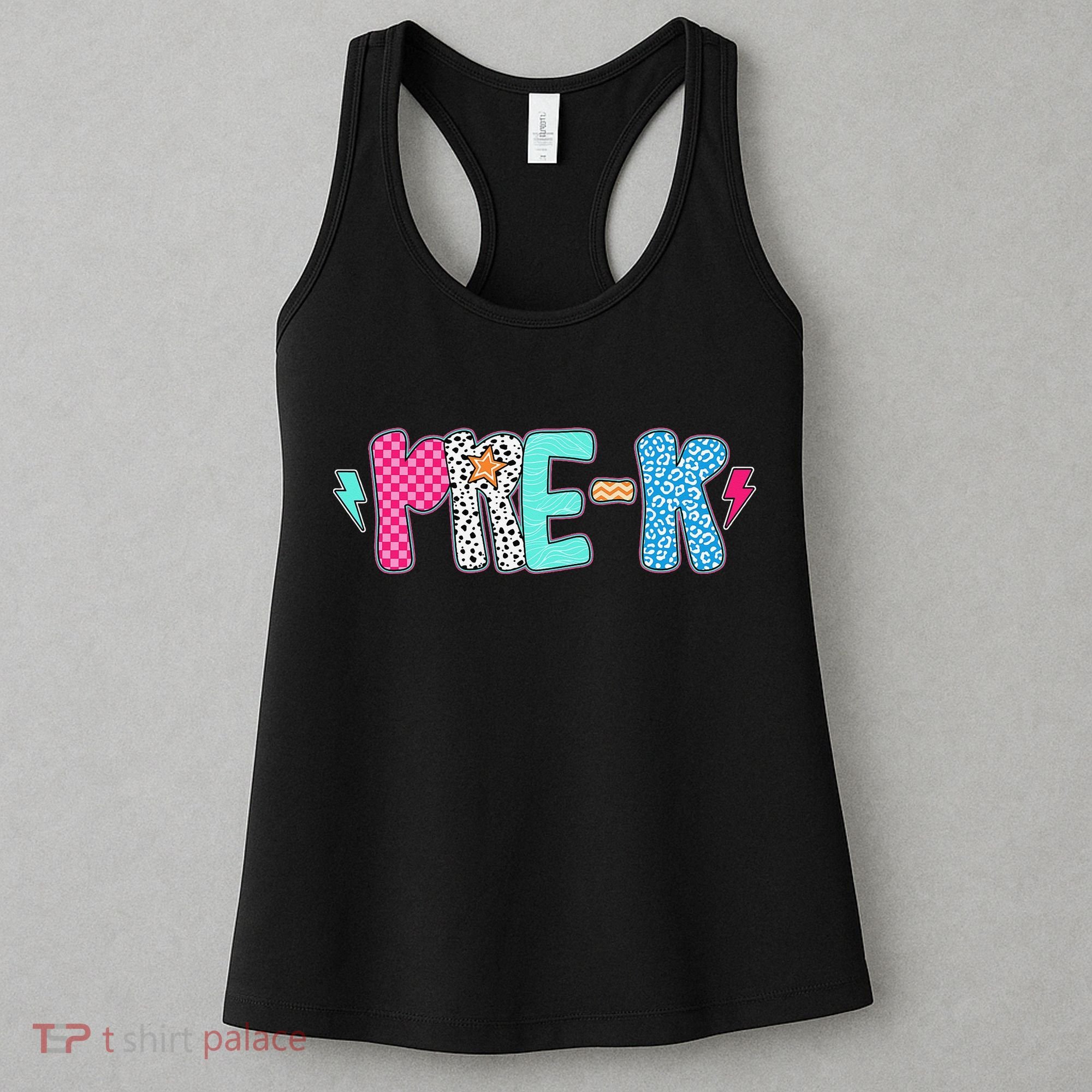 Pre K Teacher Student First Day Of School Back To School Women's Tank Top