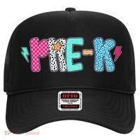 Pre K Teacher Student First Day Of School Back To School Hat thumb 0