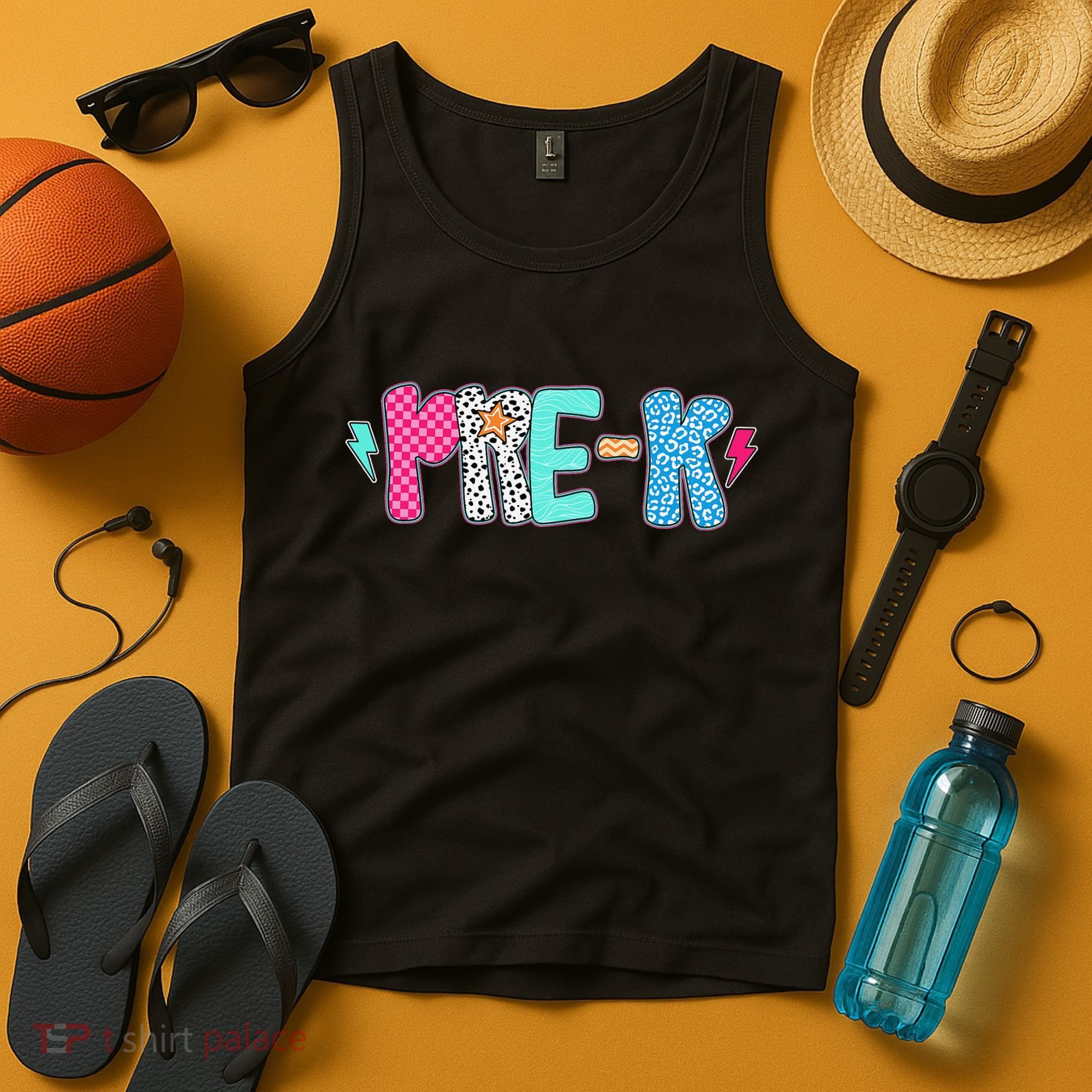 Pre K Teacher Student First Day Of School Back To School Tank Top
