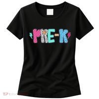 Pre K Teacher Student First Day Of School Back To School Women's T-Shirt thumb 0
