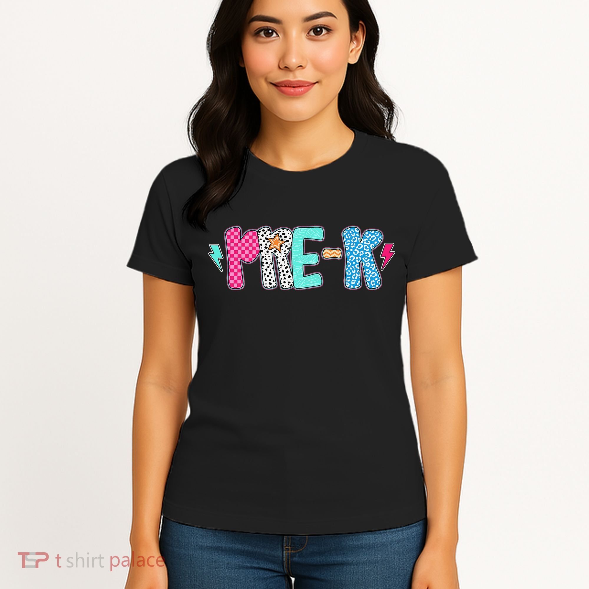 Pre K Teacher Student First Day Of School Back To School Women's T-Shirt