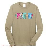 Pre K Teacher Student First Day Of School Back To School Long Sleeve Shirt thumb 0