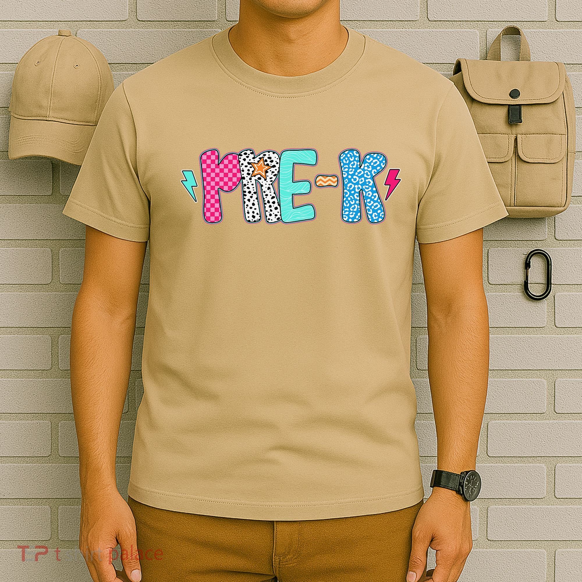 Pre K Teacher Student First Day Of School Back To School T-Shirt
