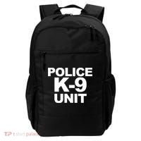 Police K9 Unit Front & Back Print Law Enforcement Police K9 Backpack thumb 0