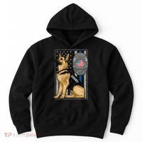 Police K9 Unit German Shepherd Dog Thin Blue Line Hoodie thumb 0