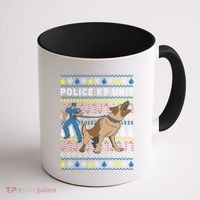 Police K9 Unit Gift For Christmas Coffee Mug thumb 1
