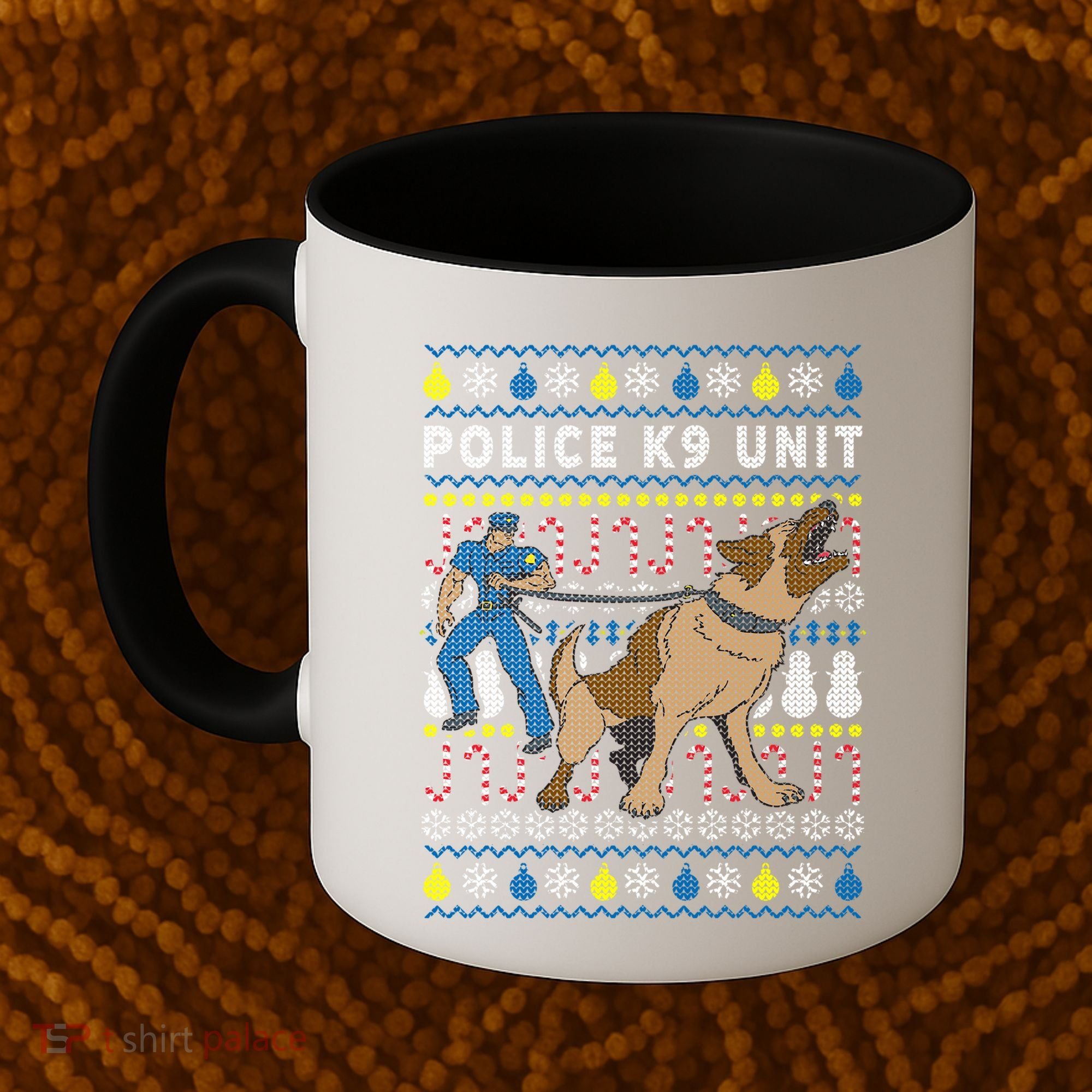 Police K9 Unit Gift For Christmas Coffee Mug