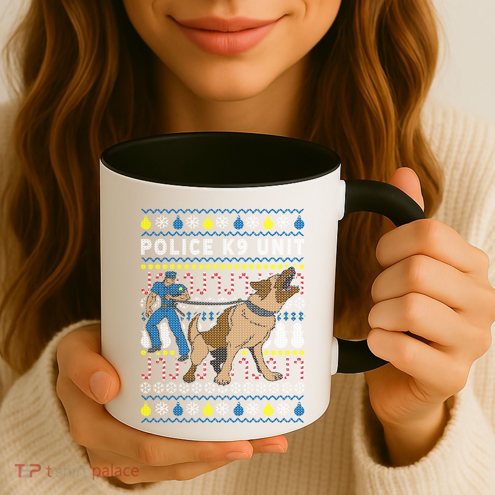 Police K9 Unit Gift For Christmas Coffee Mug