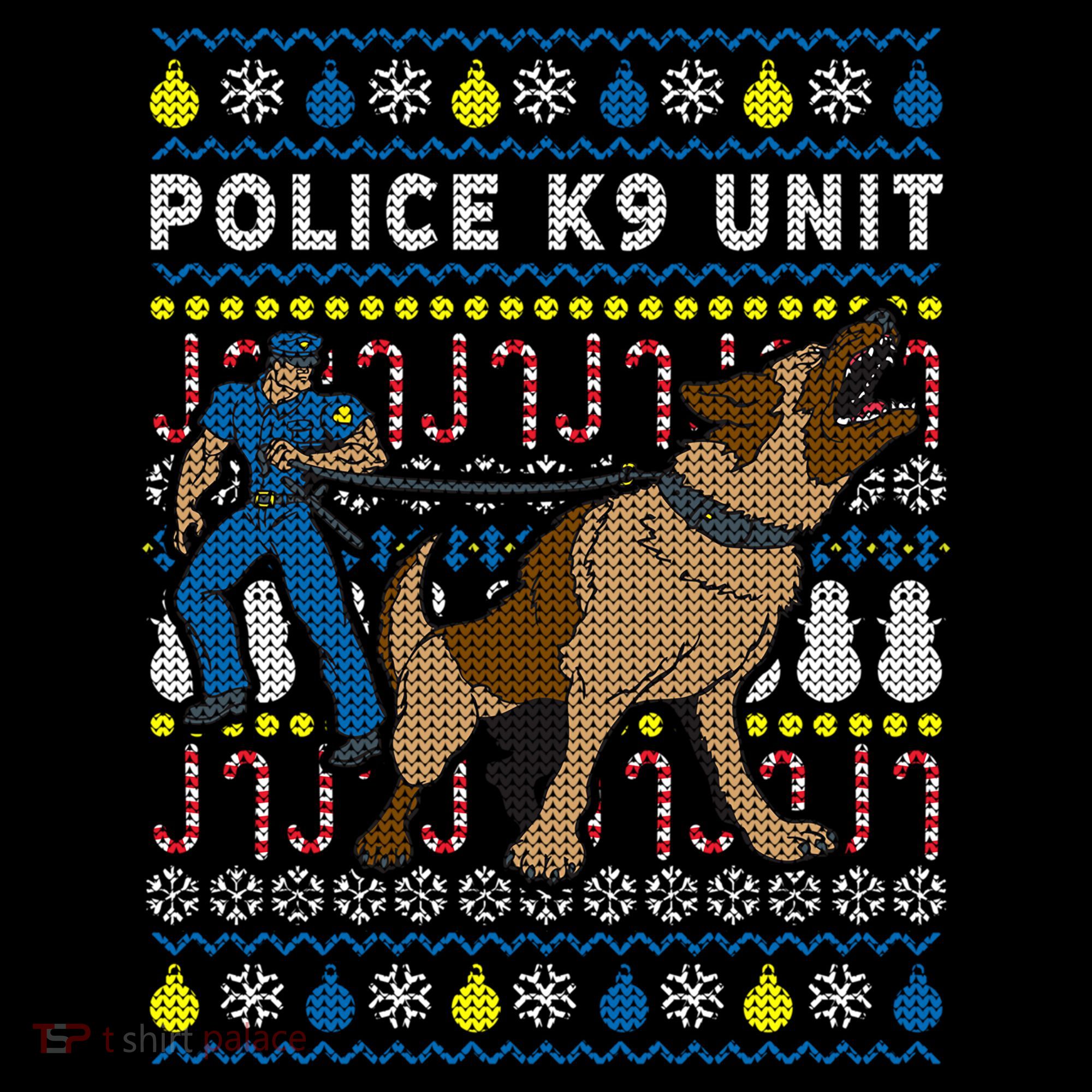 Police K9 Unit Gift For Christmas Coffee Mug