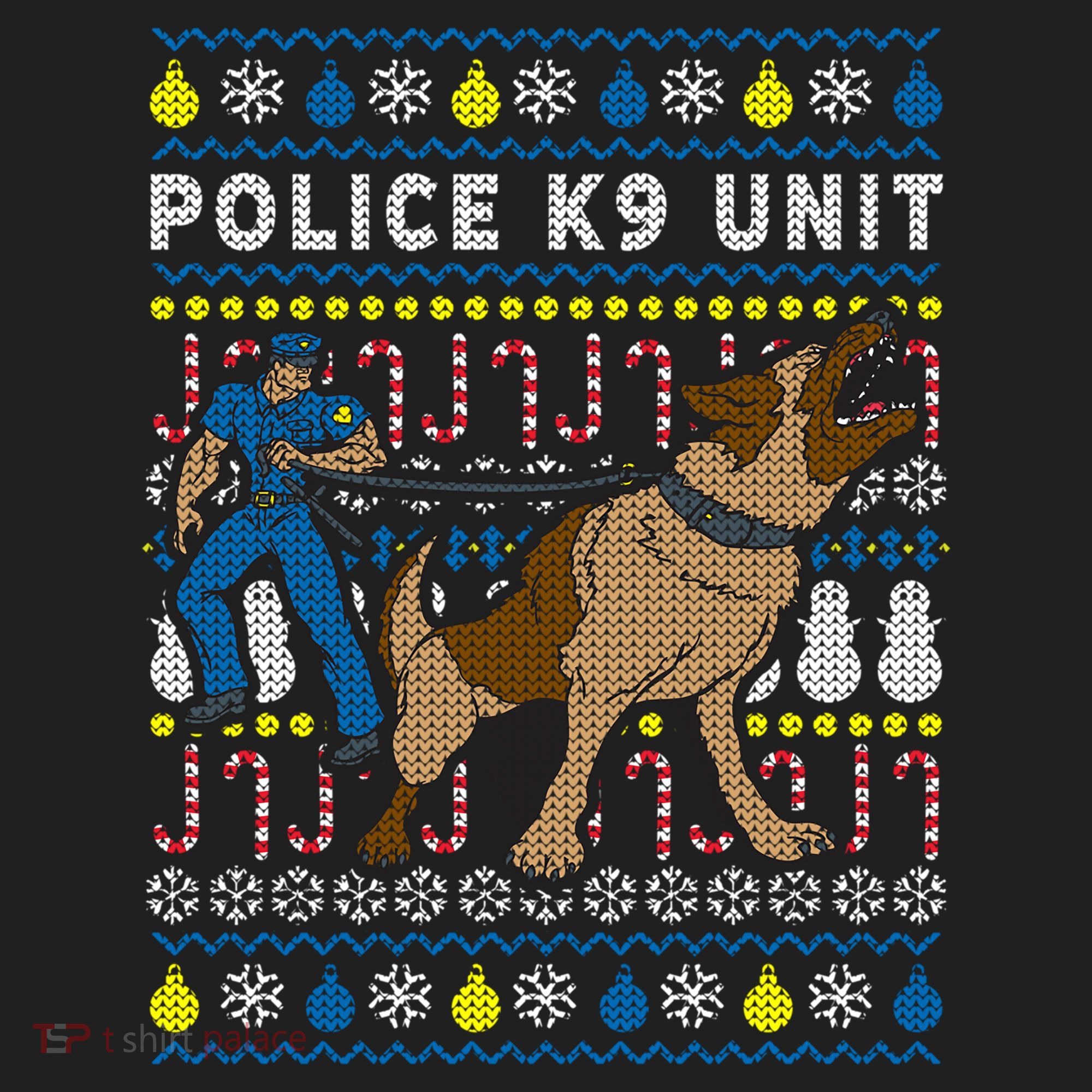 Police K9 Unit Gift For Christmas Tumbler