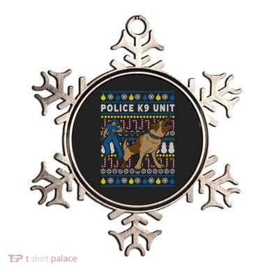 Police K9 Unit Gift For Christmas Ornament