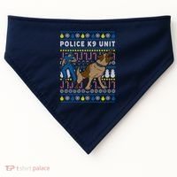 Police K9 Unit Gift For Christmas USA-Made Doggie Bandana thumb 0