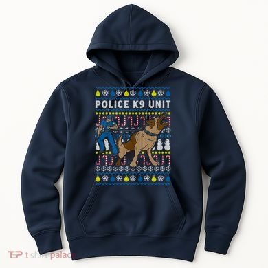 Police K9 Unit Gift For Christmas Hoodie