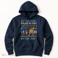 Police K9 Unit Gift For Christmas Hoodie thumb 0
