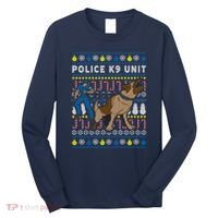 Police K9 Unit Gift For Christmas Long Sleeve Shirt thumb 0