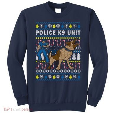Police K9 Unit Gift For Christmas Sweatshirt