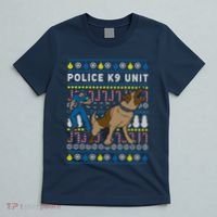 Police K9 Unit Gift For Christmas T-Shirt thumb 5