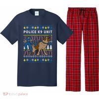Police K9 Unit Gift For Christmas Pajama Set thumb 0